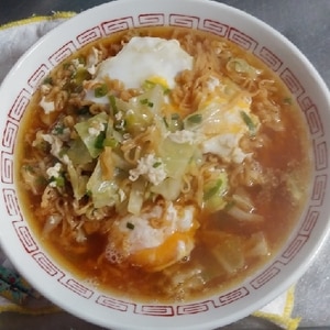 温玉ラー油の出前一丁ラーメン